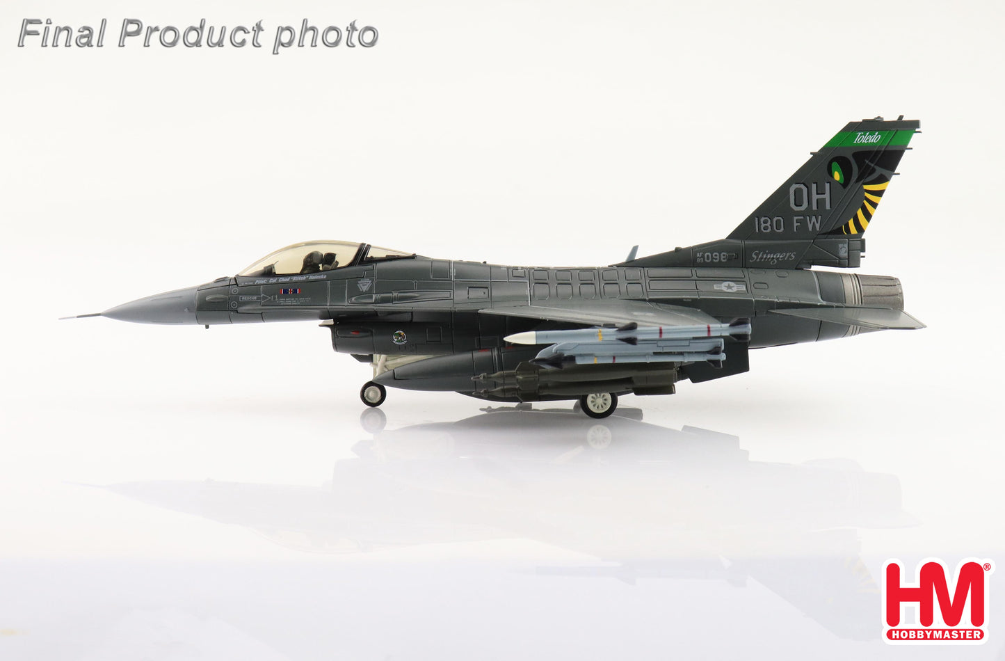 1/72 F-16C Fighting Falcon 89-2098 112th FS Ohio ANG Toledo August 2023