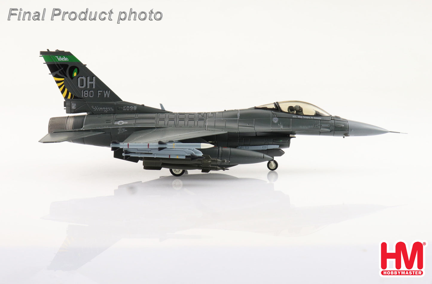 1/72 F-16C Fighting Falcon 89-2098 112th FS Ohio ANG Toledo August 2023