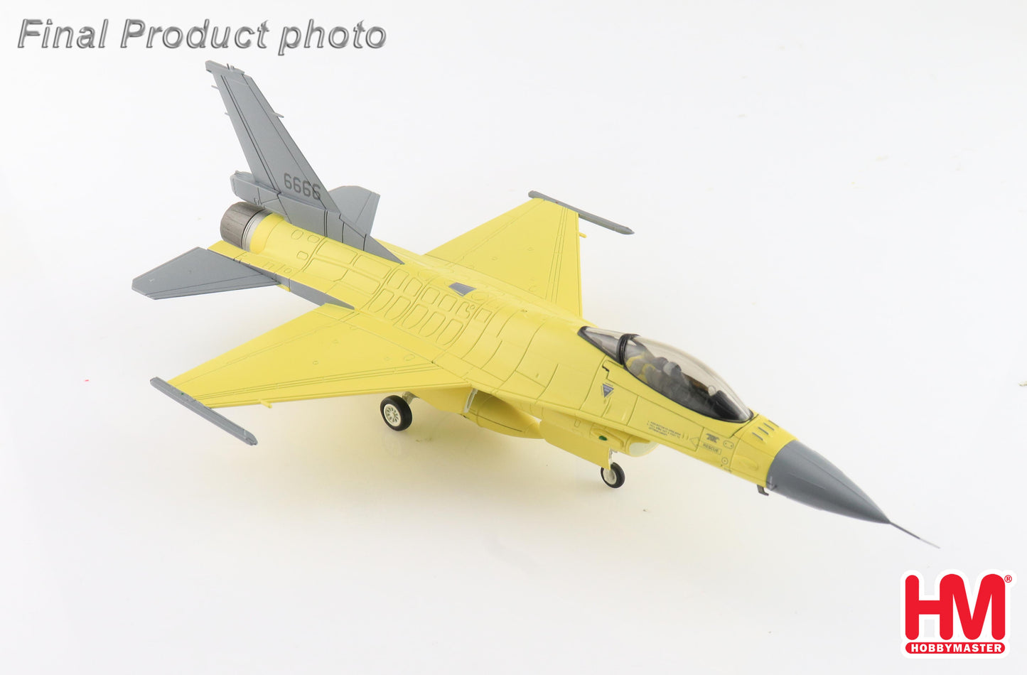 1/72 F-16V "Yellow Viper" 6666 ROCAF 2023 (with 2 x AIM-9x 1 x Middle Fuel Tank)