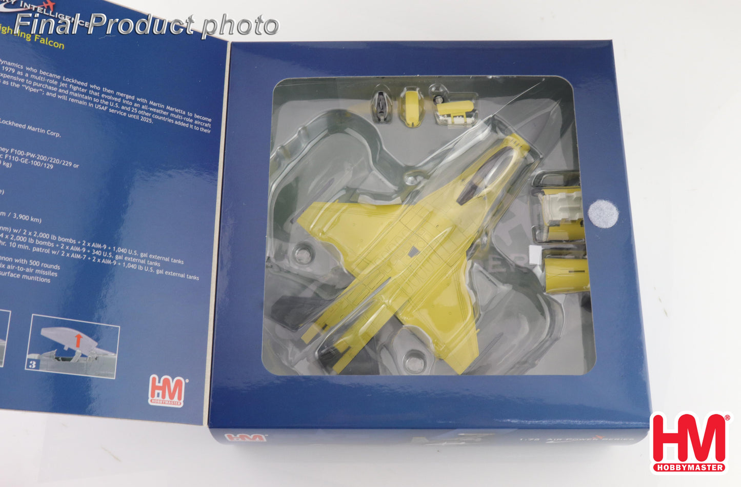 1/72 F-16V "Yellow Viper" 6666 ROCAF 2023 (with 2 x AIM-9x 1 x Middle Fuel Tank)