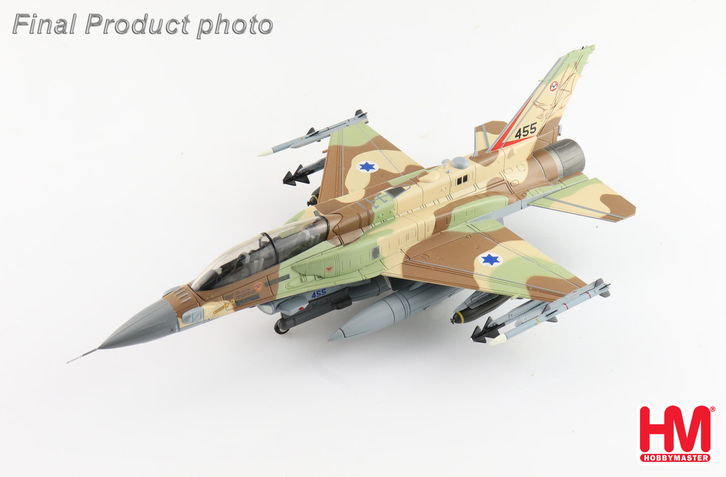1/72 F-16I Sufa 455 119 Squadron "The Bat" IAF (with 4 x MK.117)