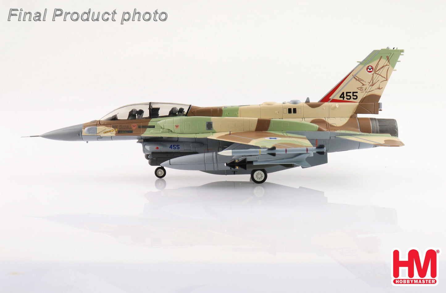 1/72 F-16I Sufa 455 119 Squadron "The Bat" IAF (with 4 x MK.117)