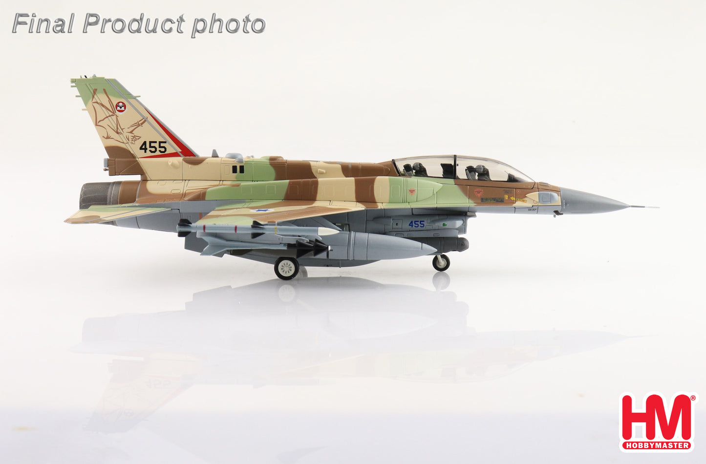 1/72 F-16I Sufa 455 119 Squadron "The Bat" IAF (with 4 x MK.117)
