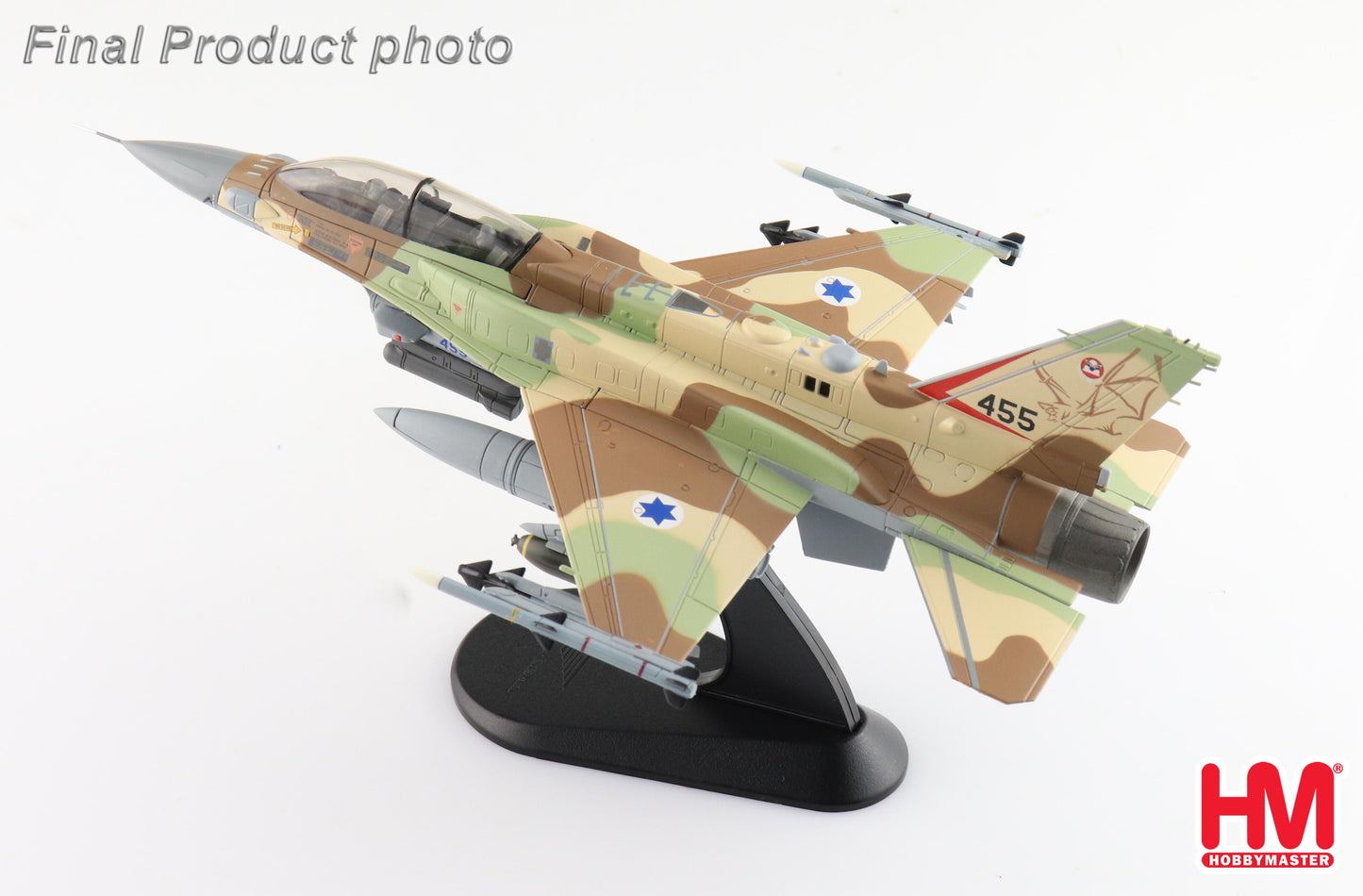 1/72 F-16I Sufa 455 119 Squadron "The Bat" IAF (with 4 x MK.117)