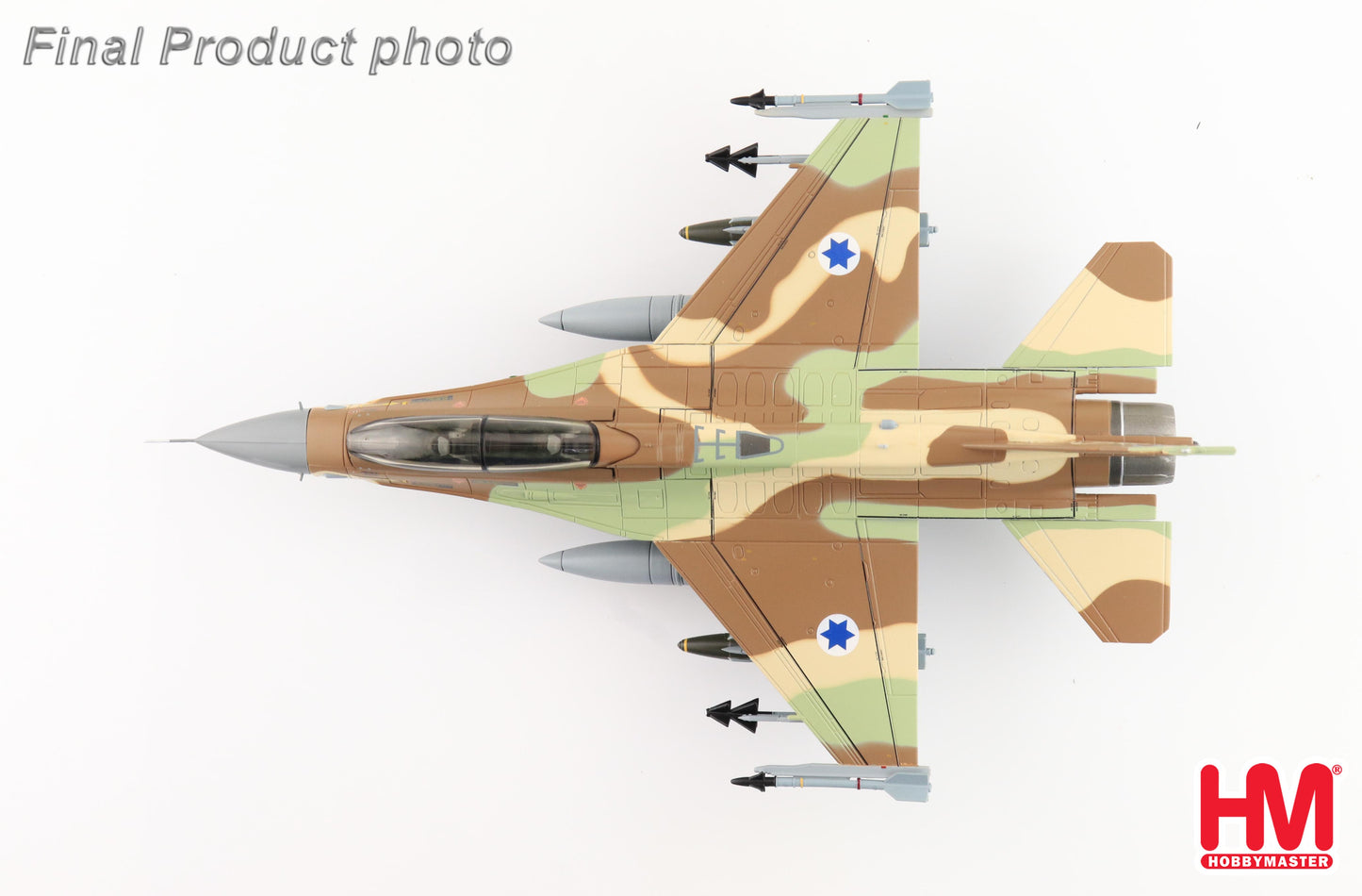 1/72 F-16D Barak 628 105 Squadron "The Scorpion" IAF (with 4 x GBU-31)