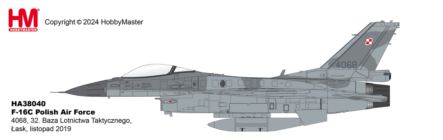 1/72 F-16C Polish Air Force 4068 32. Baza Lotnictwa Taktycznego Łask listopad 2019