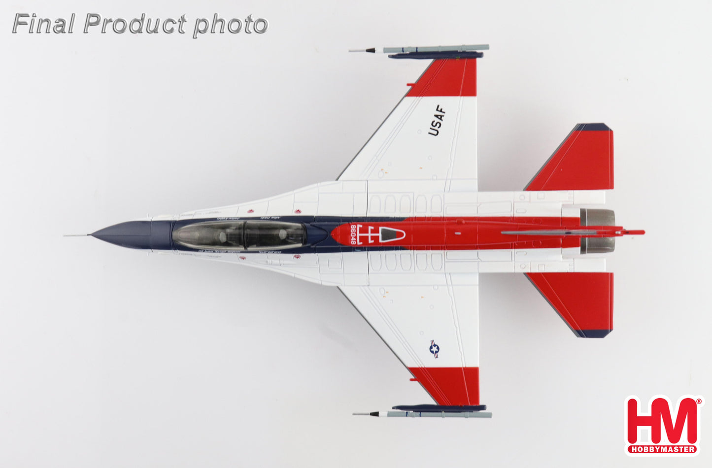 1/72 X-62A VISTA 86-0048 USAF Test Pilot School Edwards AFB May 2 2024 (with 2 x ACMI Pod (Wing Tip) + 1 Center Fuel Tank)