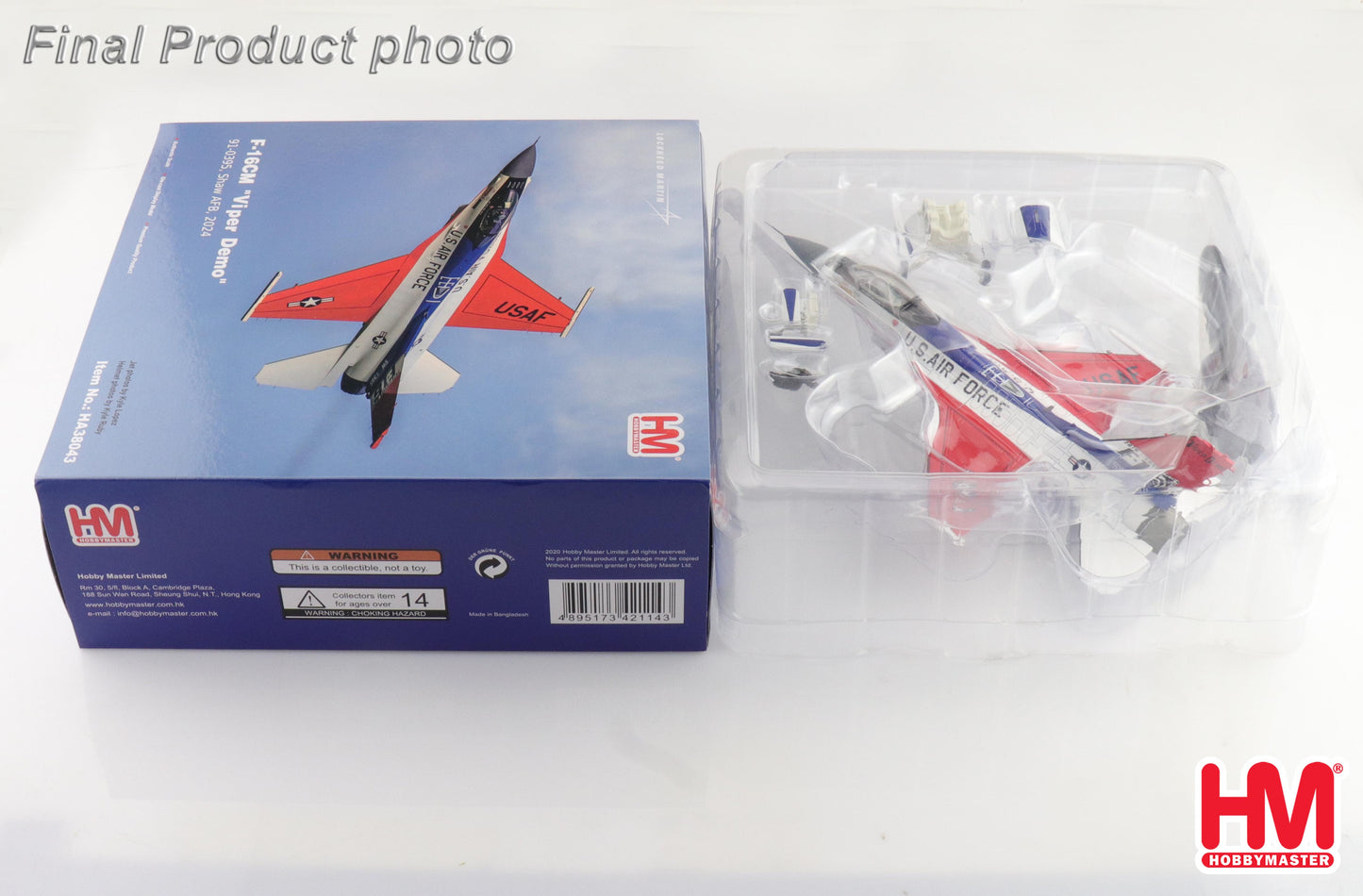 1/72 F-16CM "Viper Demo" 91-0395 Shawn AFB 2024