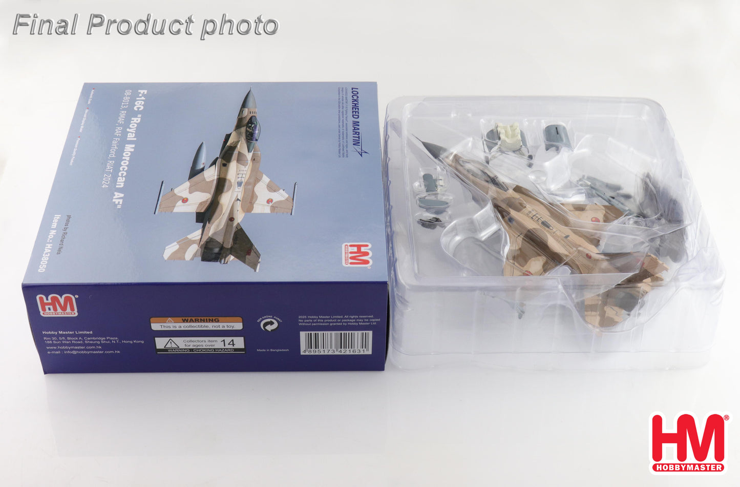 1/72 F-16C "Royal Moroccan AF" 08-8013 RMAF RAF Fairford RIAT 2024