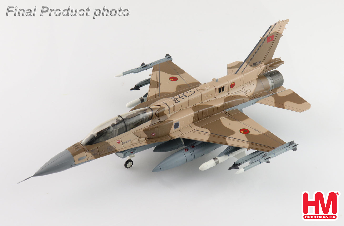 1/72 F-16D "Royal Moroccan AF" 08-8018 RMAF RAF Fairford RIAT 2024