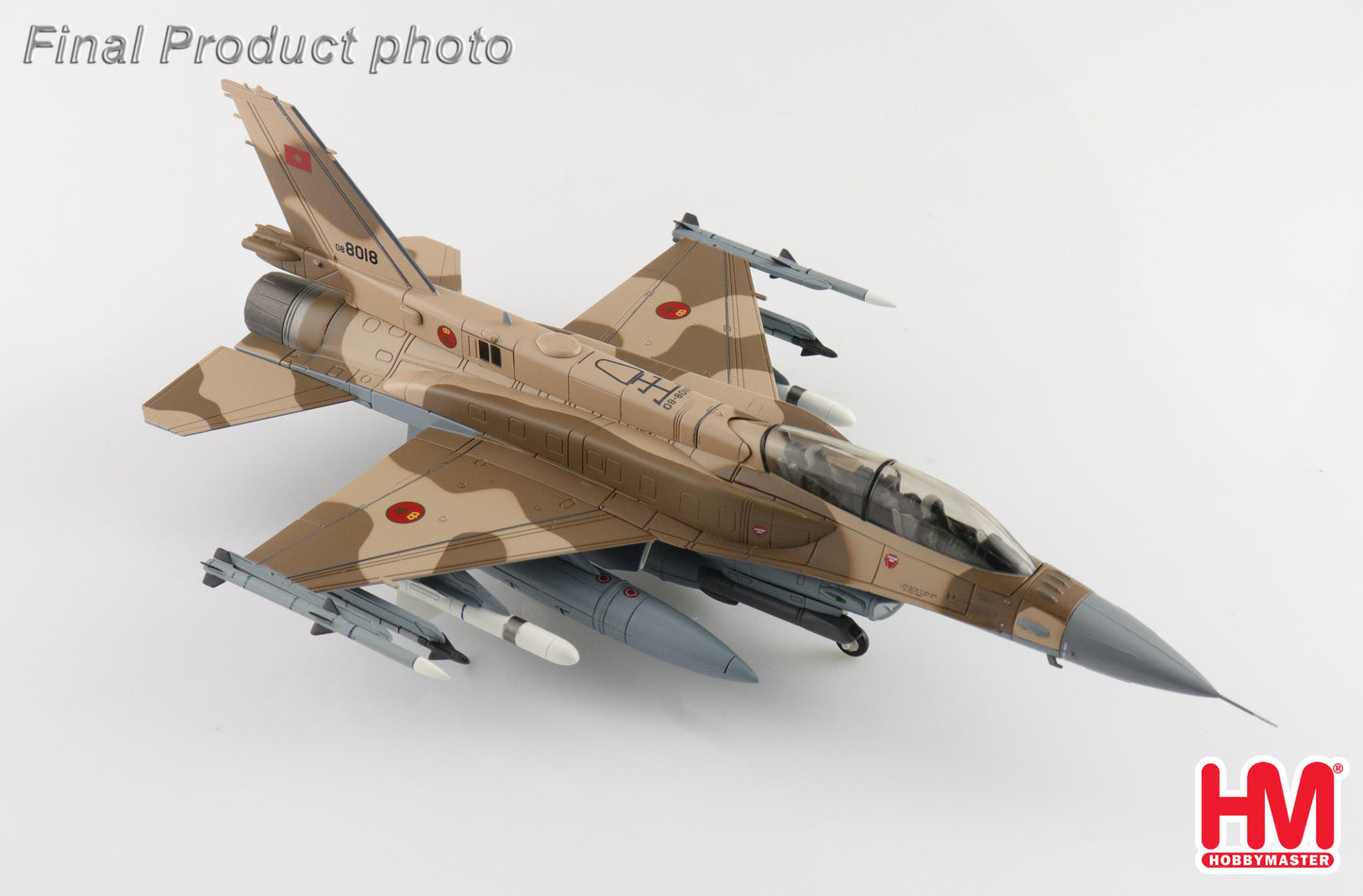 1/72 F-16D "Royal Moroccan AF" 08-8018 RMAF RAF Fairford RIAT 2024