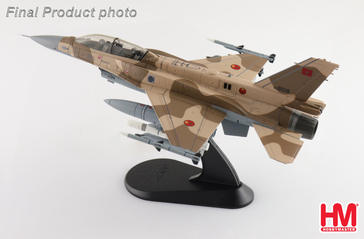 1/72 F-16D "Royal Moroccan AF" 08-8018 RMAF RAF Fairford RIAT 2024