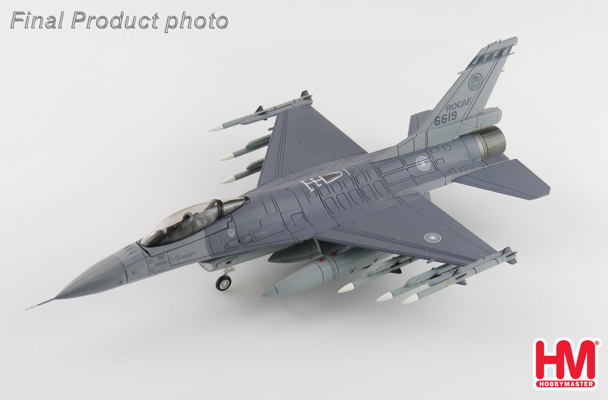 1/72 F-16V Fighting Falcon 6619 21 TFG ROCAF (with 6 x AIM-120)
