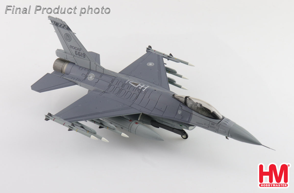 1/72 F-16V Fighting Falcon 6619 21 TFG ROCAF (with 6 x AIM-120)