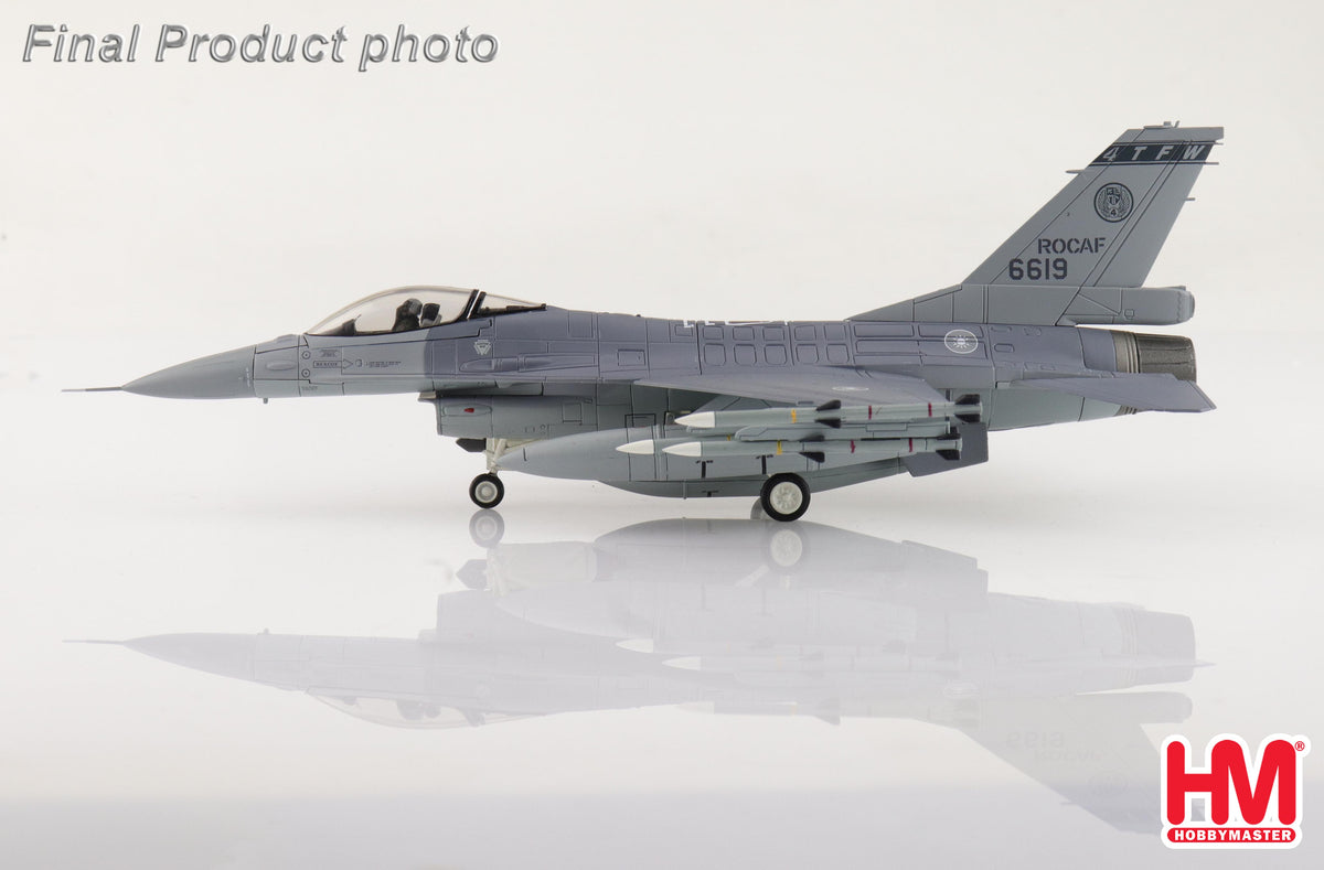 1/72 F-16V Fighting Falcon 6619 21 TFG ROCAF (with 6 x AIM-120)