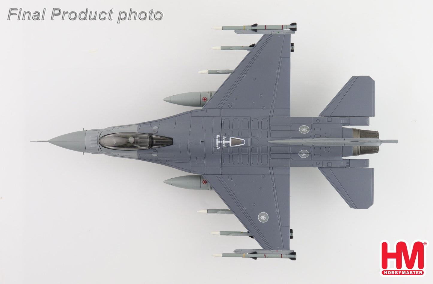 1/72 F-16V Fighting Falcon 6619 21 TFG ROCAF (with 6 x AIM-120)