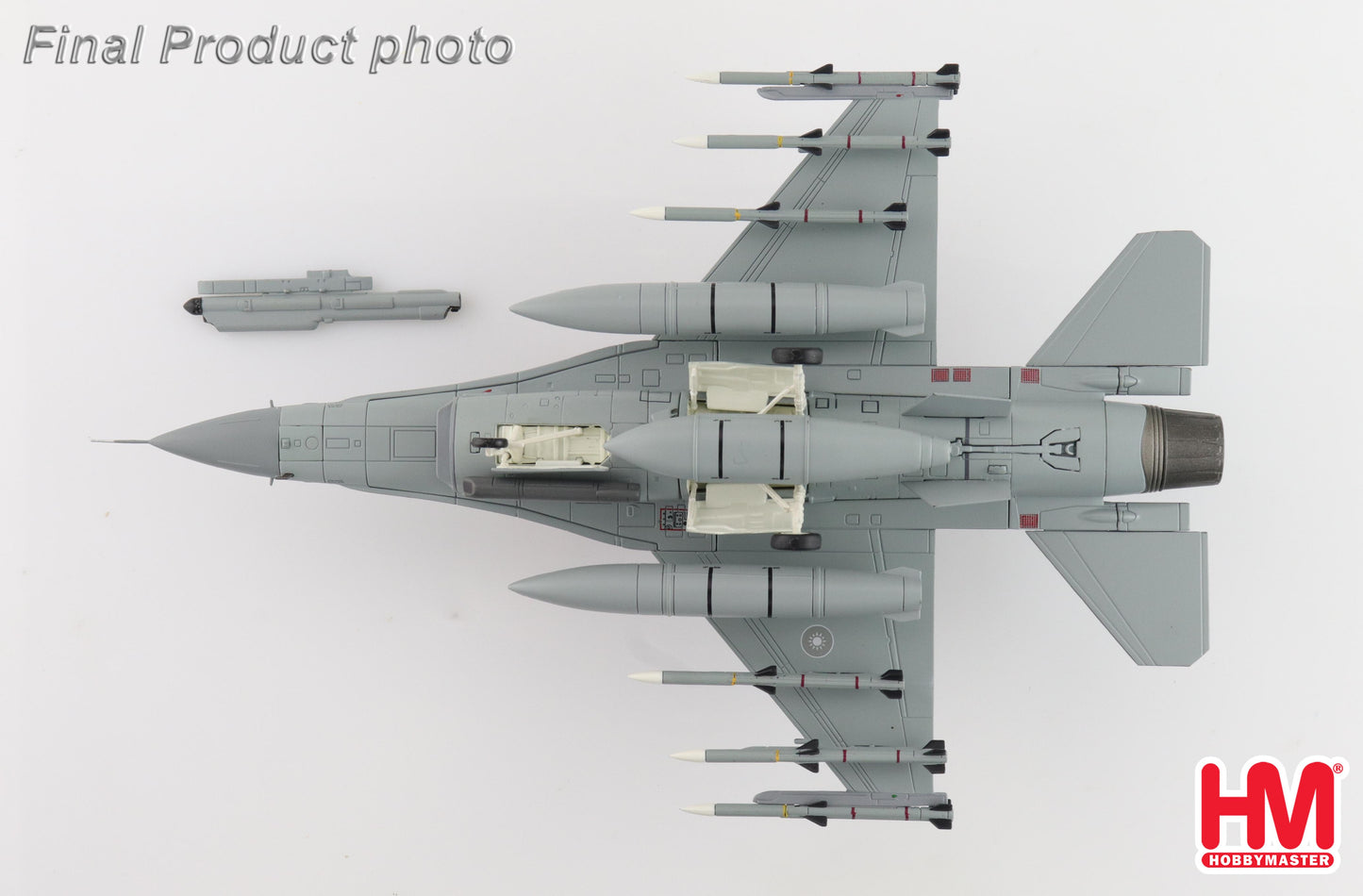 1/72 F-16V Fighting Falcon 6619 21 TFG ROCAF (with 6 x AIM-120)