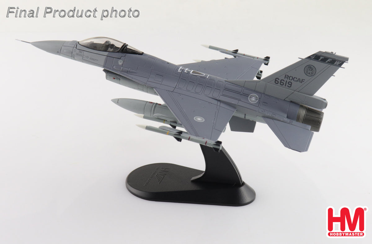 1/72 F-16V Fighting Falcon 6619 21 TFG ROCAF (with 6 x AIM-120)