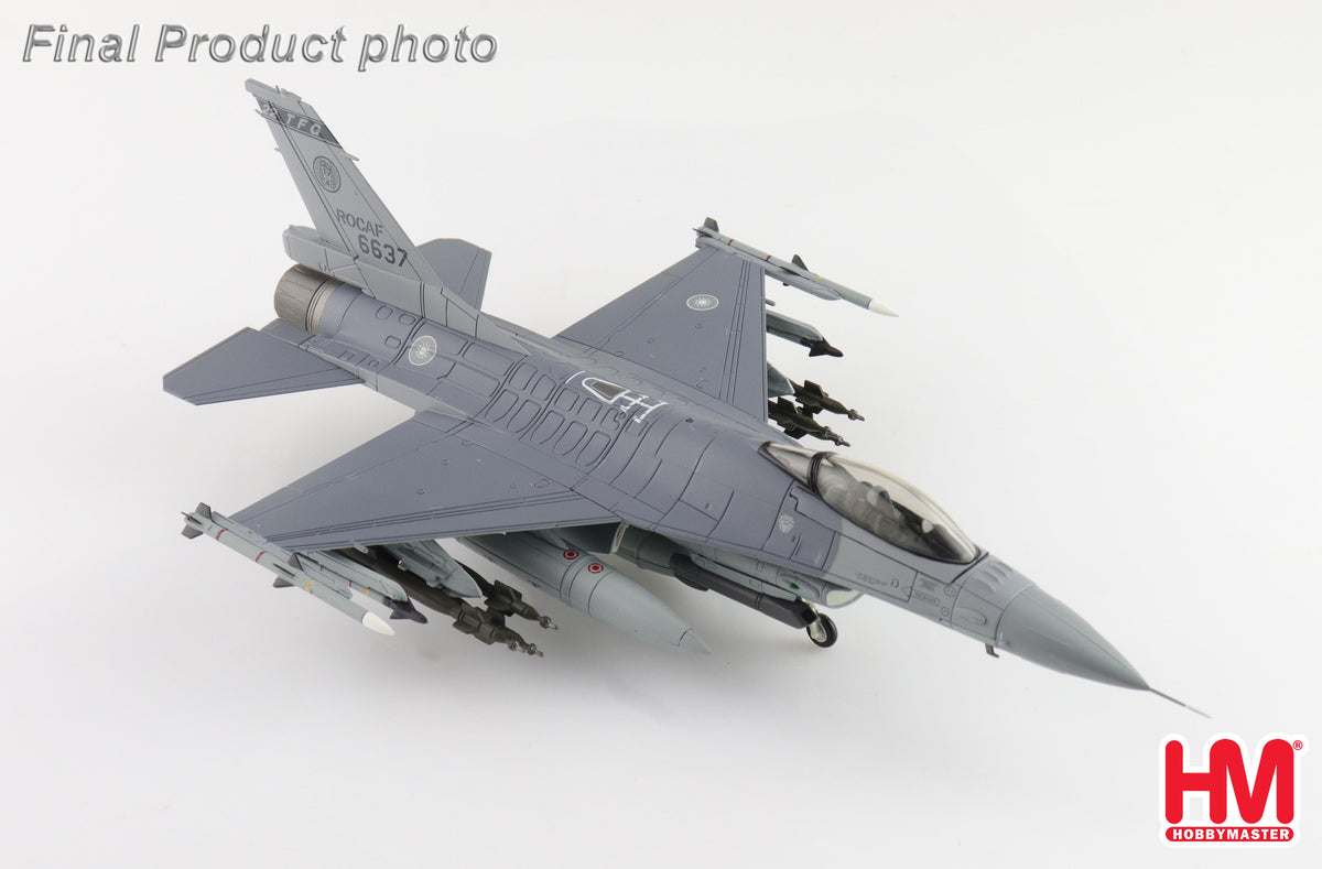 1/72 F-16V Fighting Falcon 6637 22 TFG ROCAF (with 6 x GBU-12)