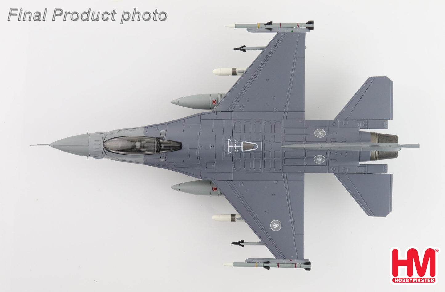 1/72 F-16V Fighting Falcon 6702 23 TFG ROCAF (with 2 x Harpoon Missile)