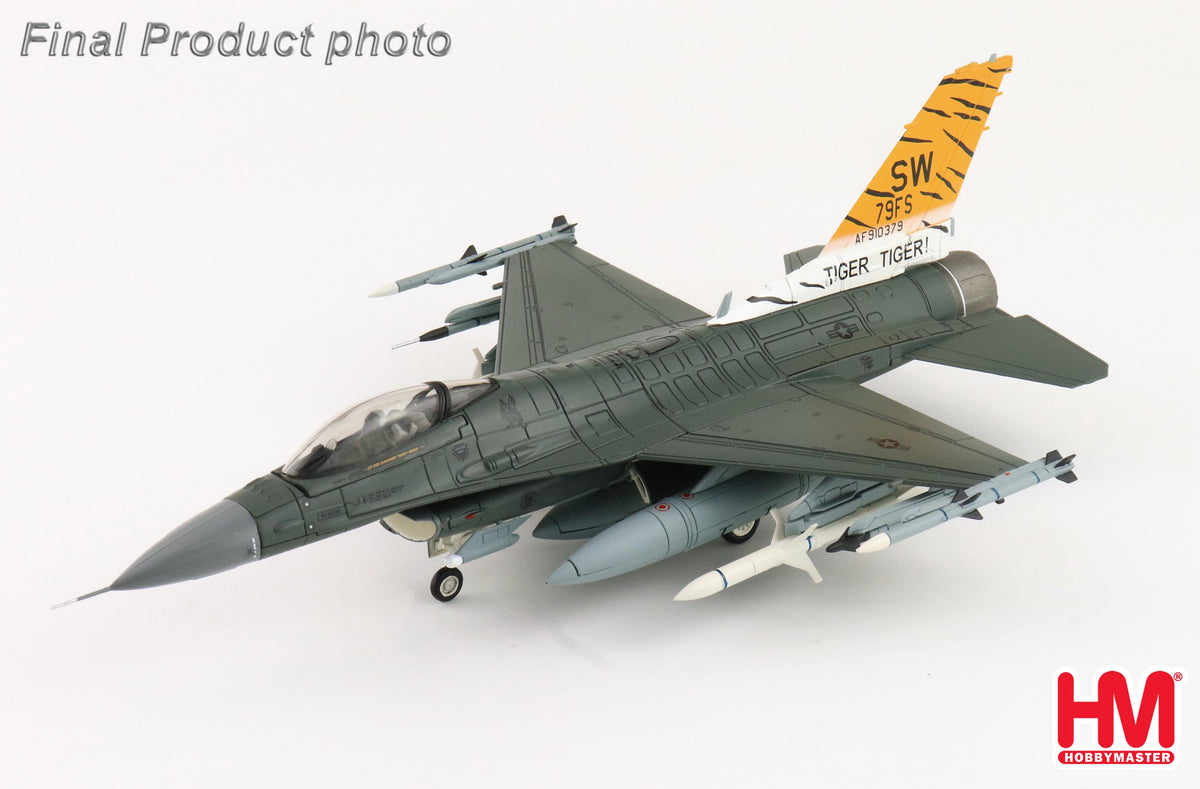 1/72 F-16CM "Tiger Tiger 1" 91-0379 79th FS Shaw Air Base 2023