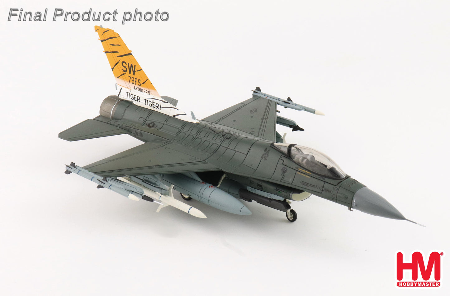 1/72 F-16CM "Tiger Tiger 1" 91-0379 79th FS Shaw Air Base 2023