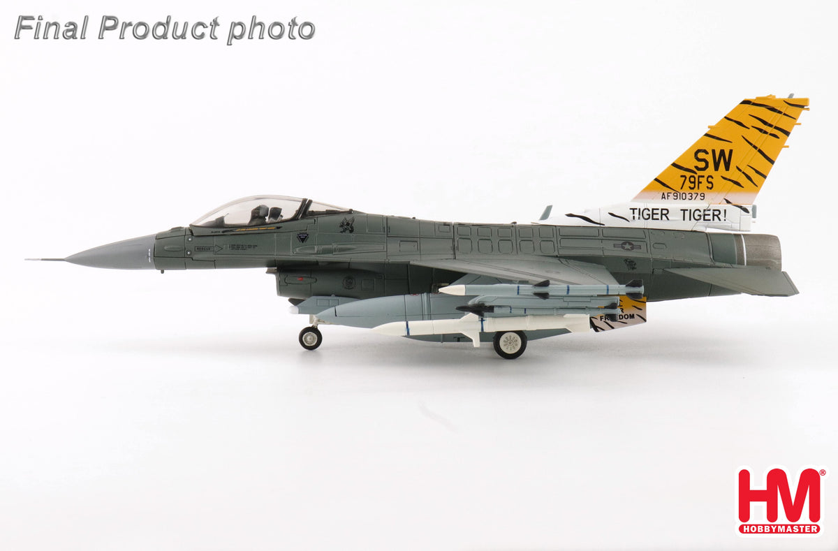 1/72 F-16CM "Tiger Tiger 1" 91-0379 79th FS Shaw Air Base 2023