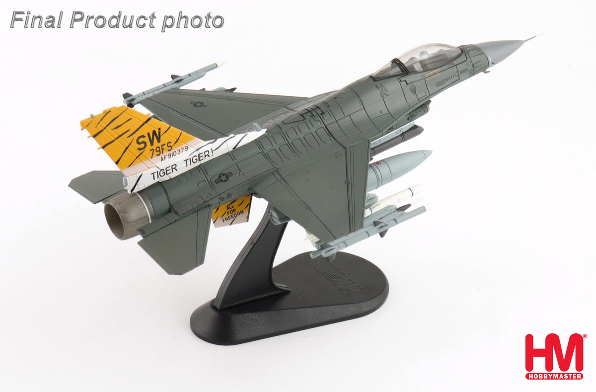 1/72 F-16CM "Tiger Tiger 1" 91-0379 79th FS Shaw Air Base 2023