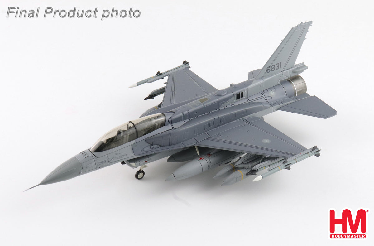 1/72 F-16D Block 70 6831 ROCAF 2025 (with IRST Pod GBU-39 AGM-154 AGM-88)