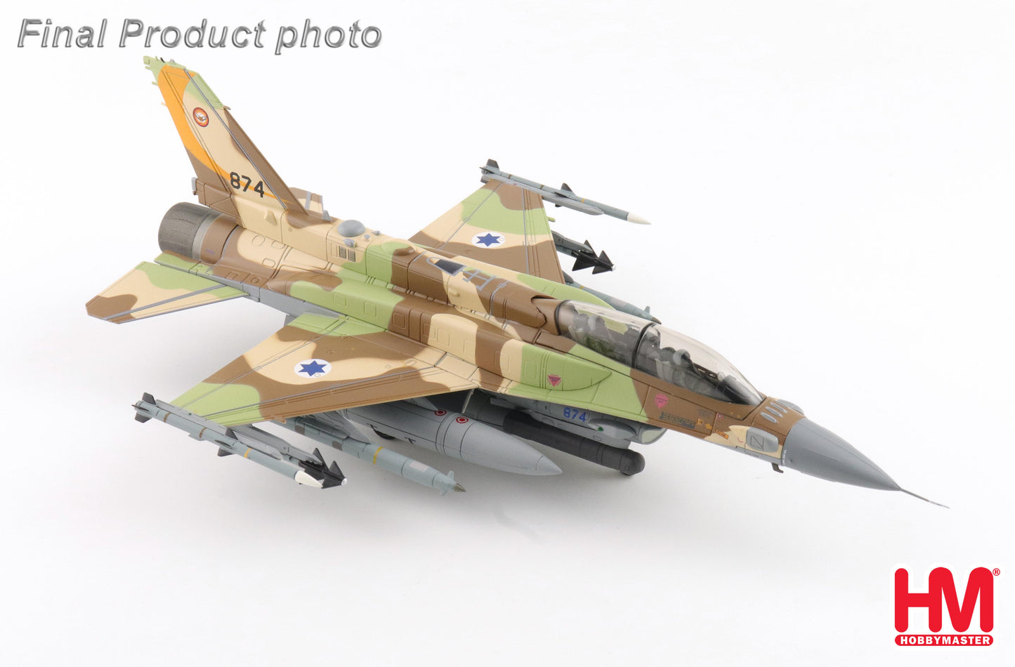 1/72 F-16I "Operation Rising Lion" 874 No. 107 Sqn. IAF 2025 (with GBU-39 Bombs & Rampage Missiles)