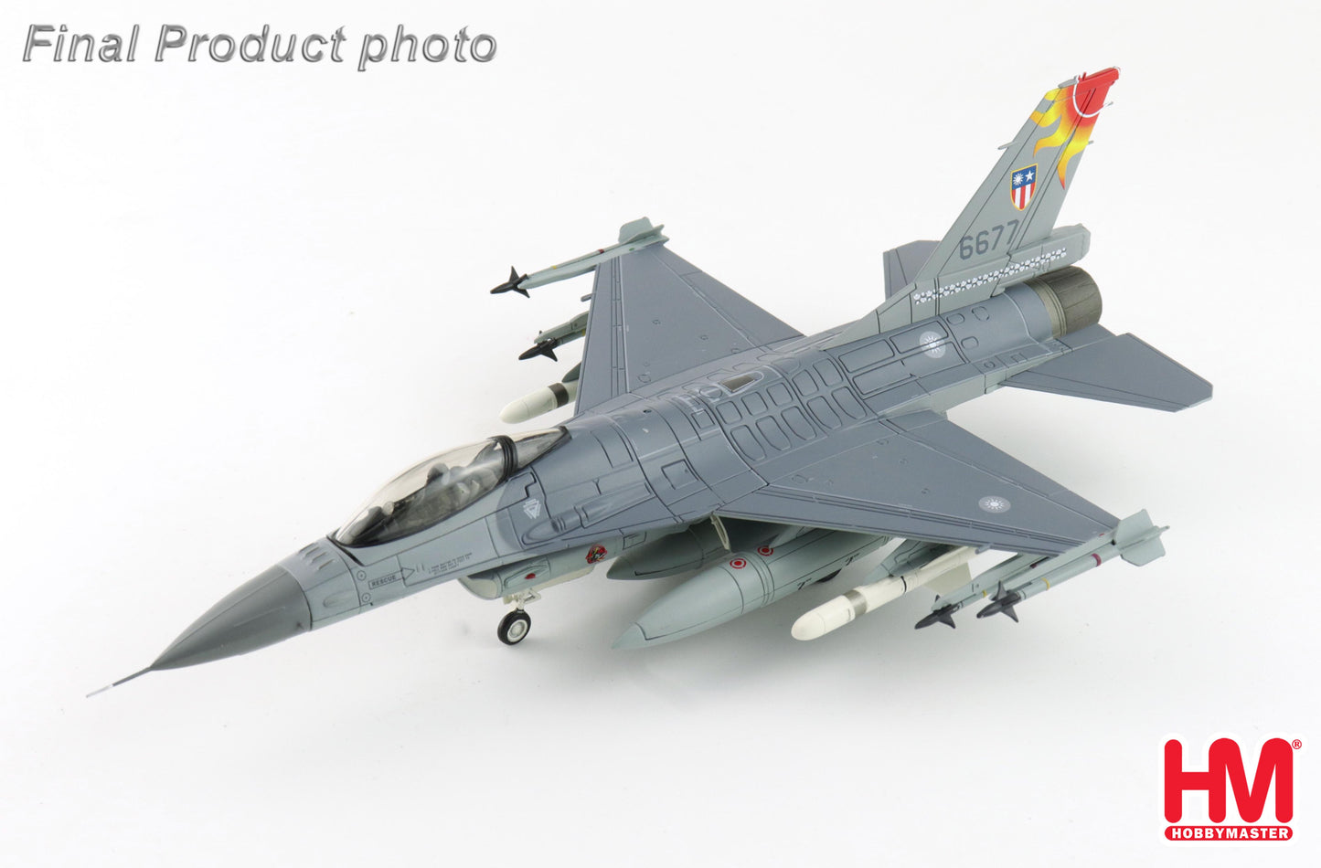 1/72 F-16A "China Burma India Theater" 6677 26th TFG 401st TFW ROCAF Hsinchu AB 2015