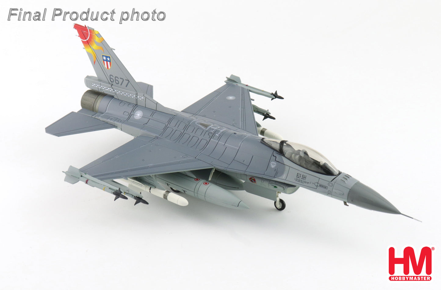 1/72 F-16A "China Burma India Theater" 6677 26th TFG 401st TFW ROCAF Hsinchu AB 2015