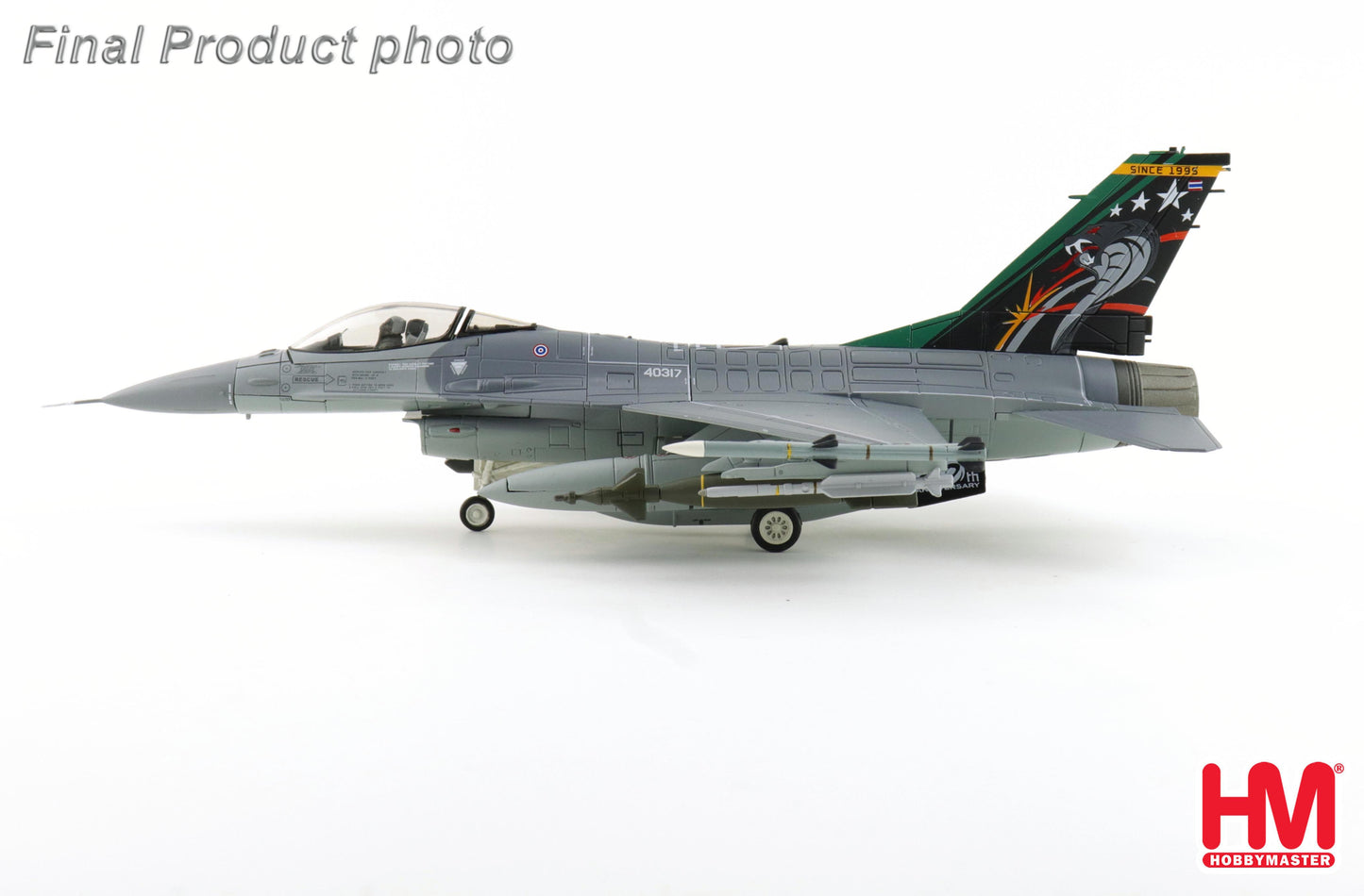 1/72 F-16A "Royal Thai AF" 403 Sqn "20th Anniversary Scheme" 2016