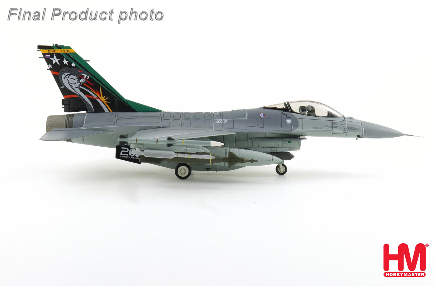 1/72 F-16A "Royal Thai AF" 403 Sqn "20th Anniversary Scheme" 2016