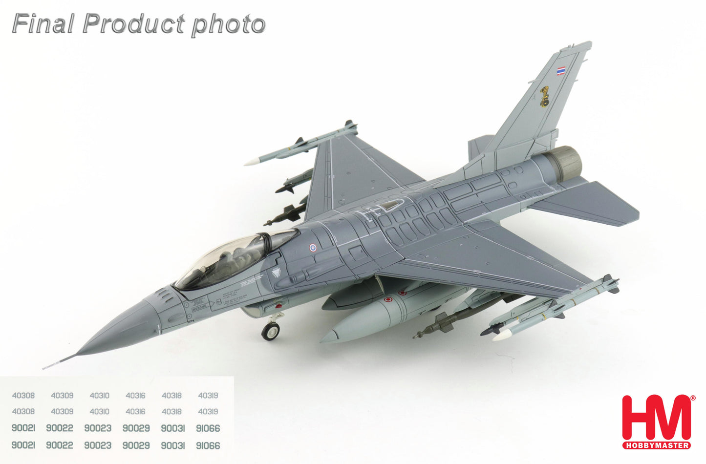 1/72 F-16A "Royal Thai AF" (with Decals for 6 Planes)