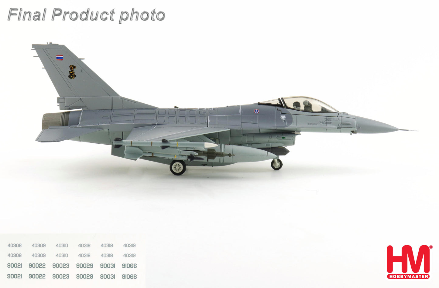 1/72 F-16A "Royal Thai AF" (with Decals for 6 Planes)