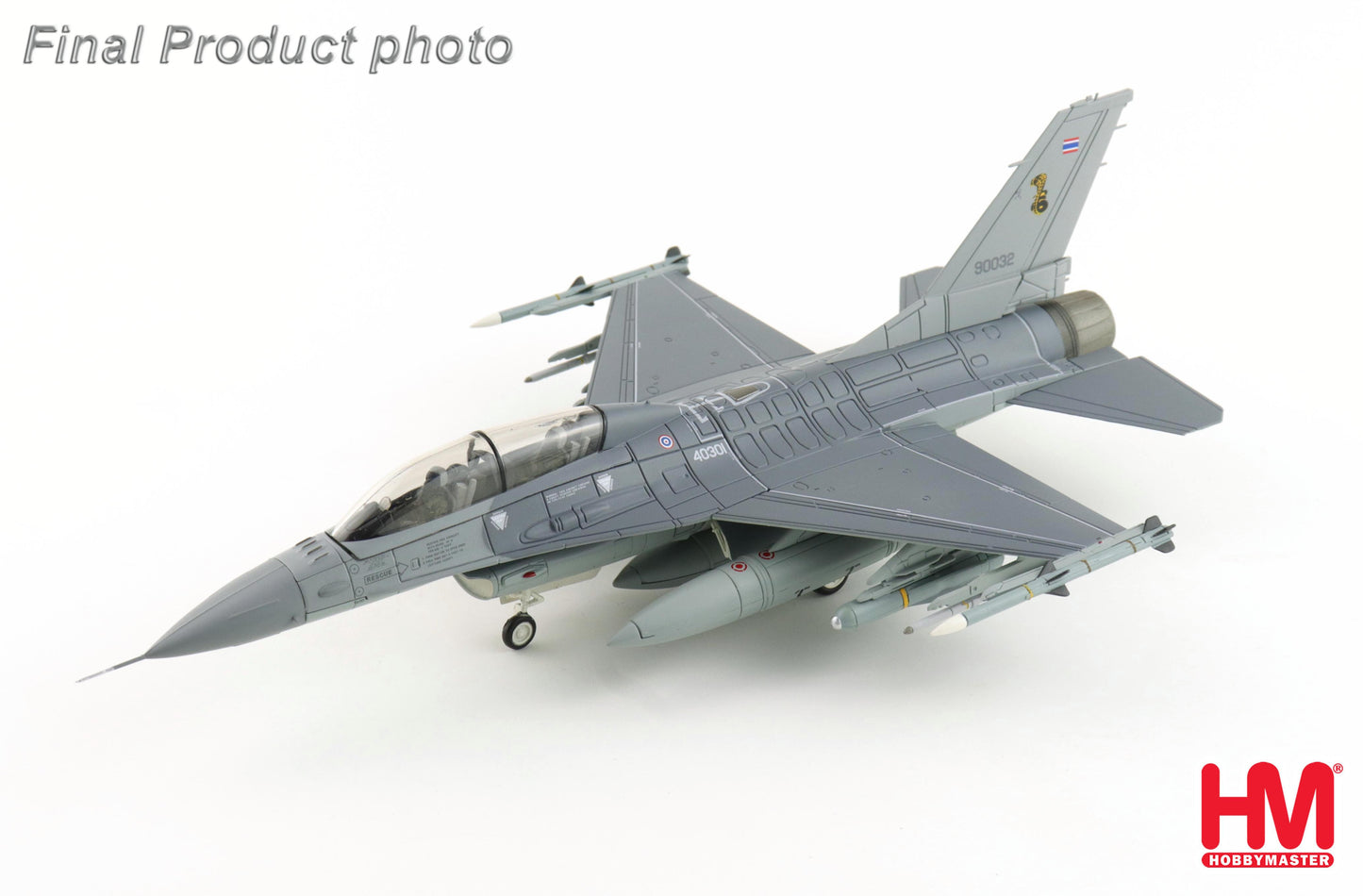1/72 F-16B "Royal Thai AF" (with Decals for 3 Planes)