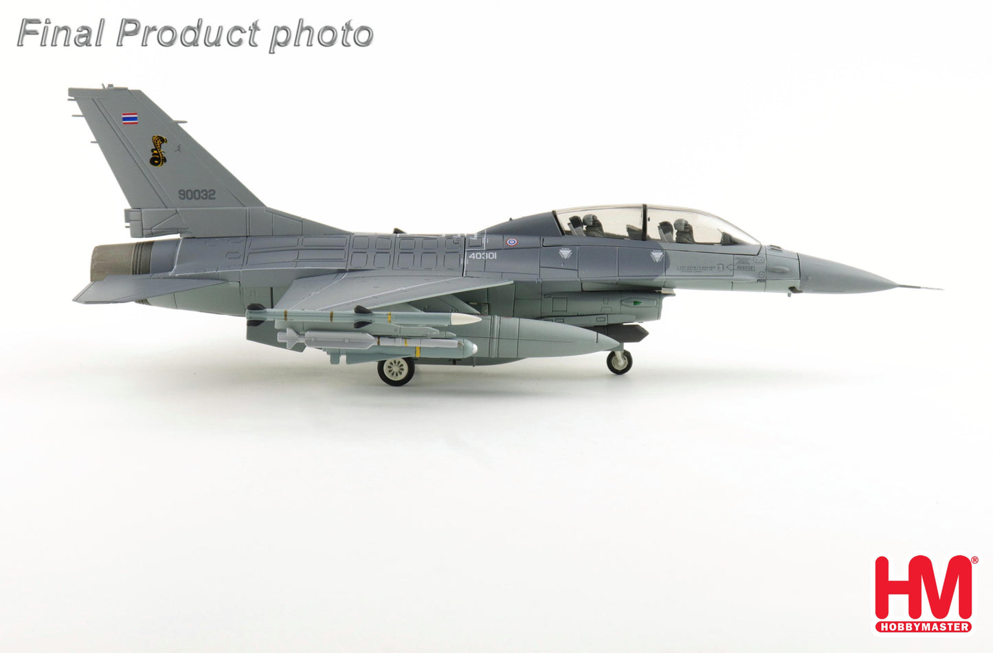 1/72 F-16B "Royal Thai AF" (with Decals for 3 Planes)