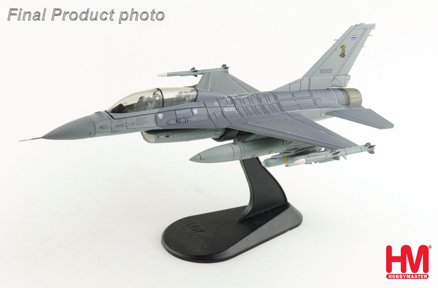 1/72 F-16B "Royal Thai AF" (with Decals for 3 Planes)