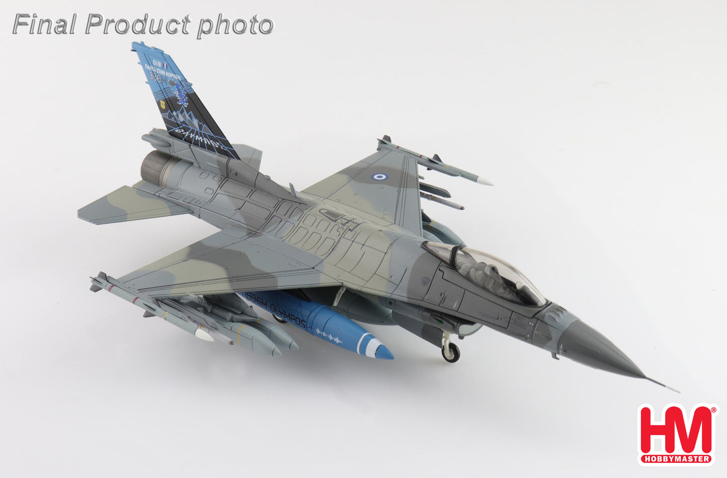 1/72 F-16 "336 Mira 80 Years Scheme" 018 Hellenic Air Force 2023 (with 2 x GBU-24; 2 x AGM-65)