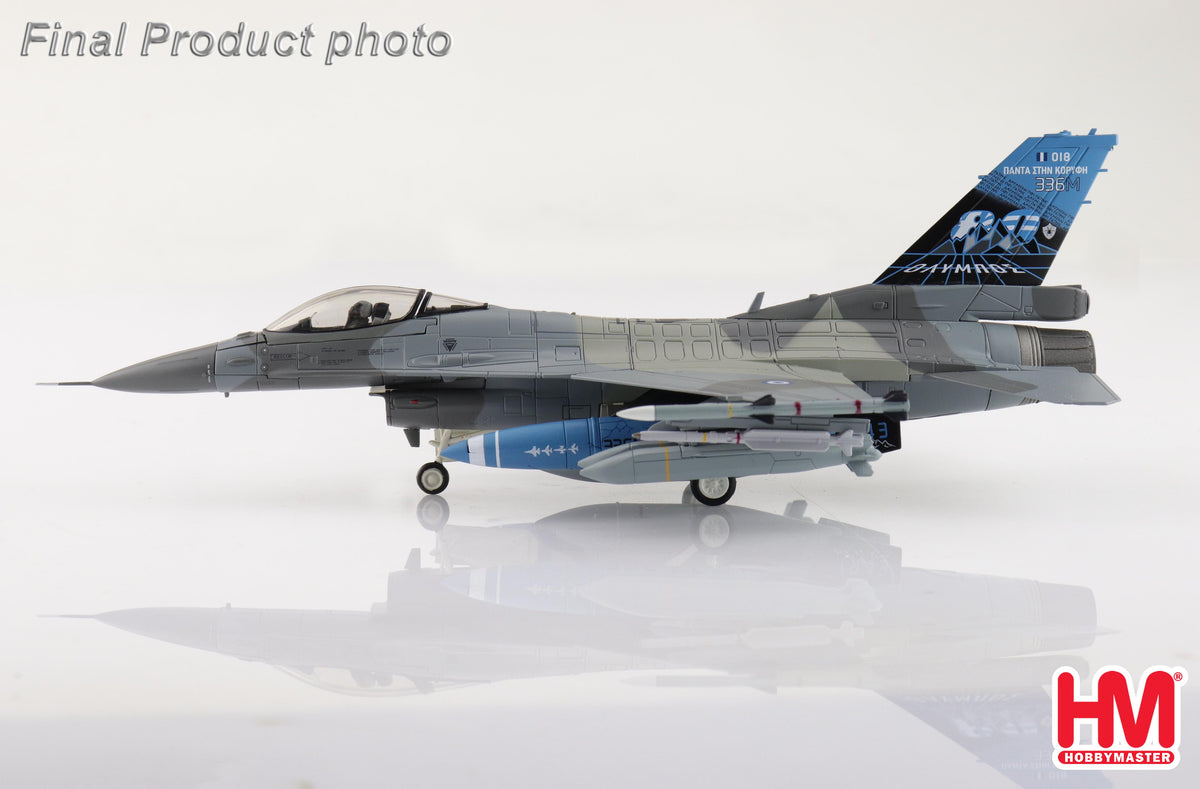 1/72 F-16 "336 Mira 80 Years Scheme" 018 Hellenic Air Force 2023 (with 2 x GBU-24; 2 x AGM-65)