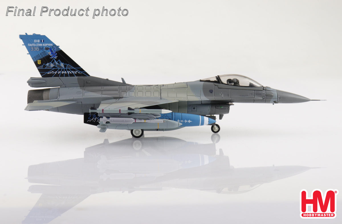 1/72 F-16 "336 Mira 80 Years Scheme" 018 Hellenic Air Force 2023 (with 2 x GBU-24; 2 x AGM-65)