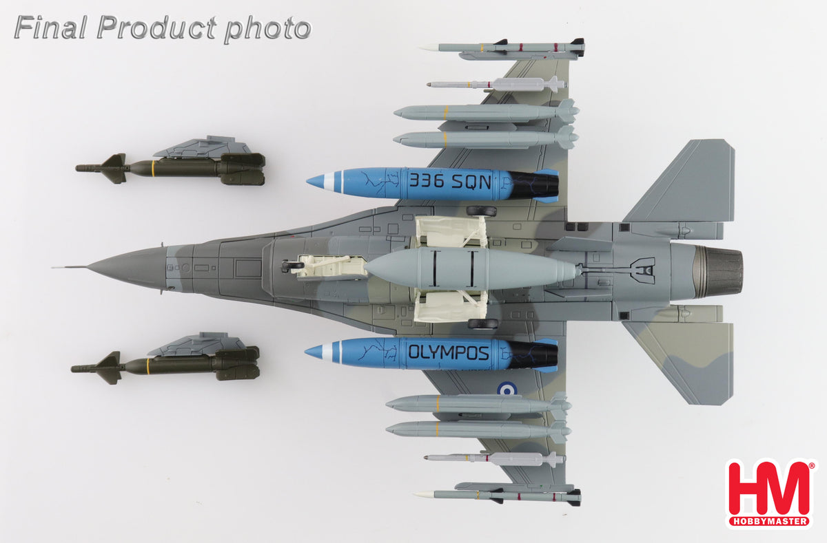 1/72 F-16 "336 Mira 80 Years Scheme" 018 Hellenic Air Force 2023 (with 2 x GBU-24; 2 x AGM-65)