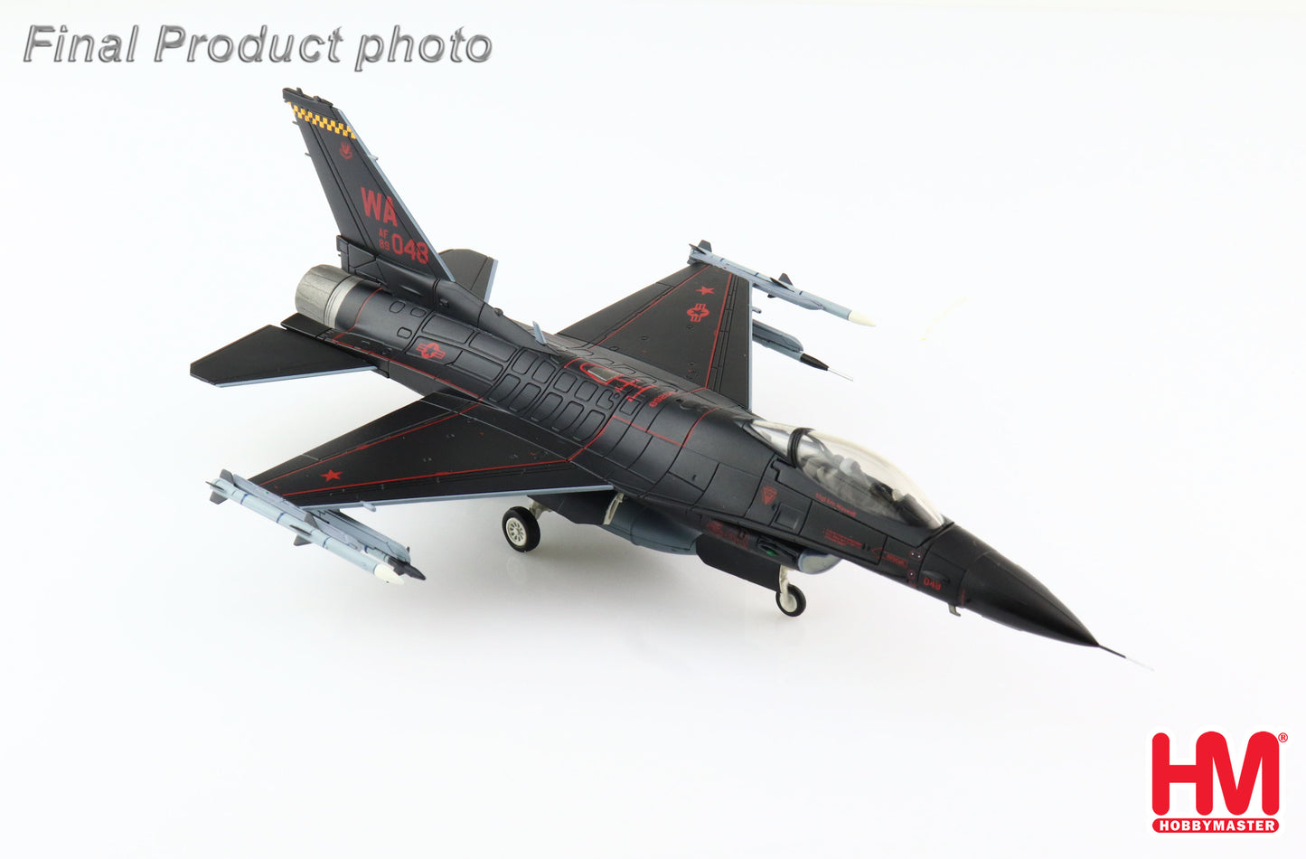 1/72 F-16C Fighting Falcon USAF "Wraith" 89-2048 64th Aggressor Sqn. Nellis AFB 2020