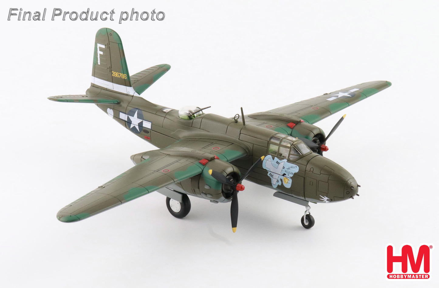 1/72 A-20G "The Hell'N Pelican II" 42-86786 388th BS USAAF Gusap Airfield April 1944