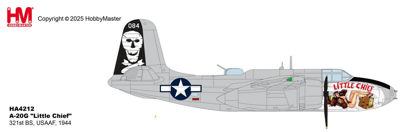 1/72 A-20G "Little Chief" 321st BS USAAF 1944