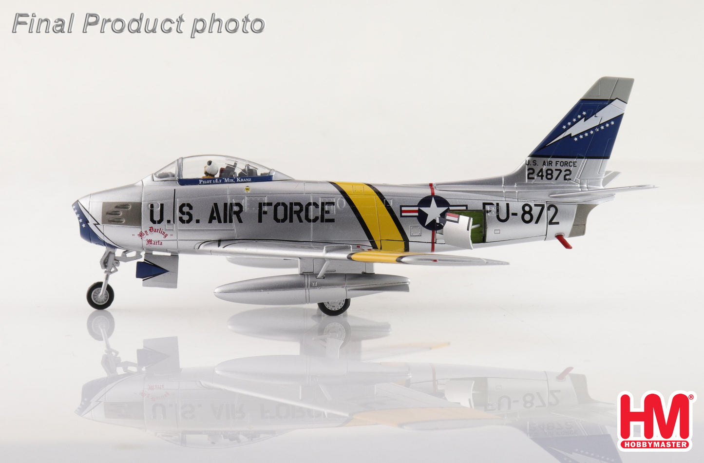 1/72 F-86F "Gene Kranz" 24872 USAF EAA Aviation Museum
