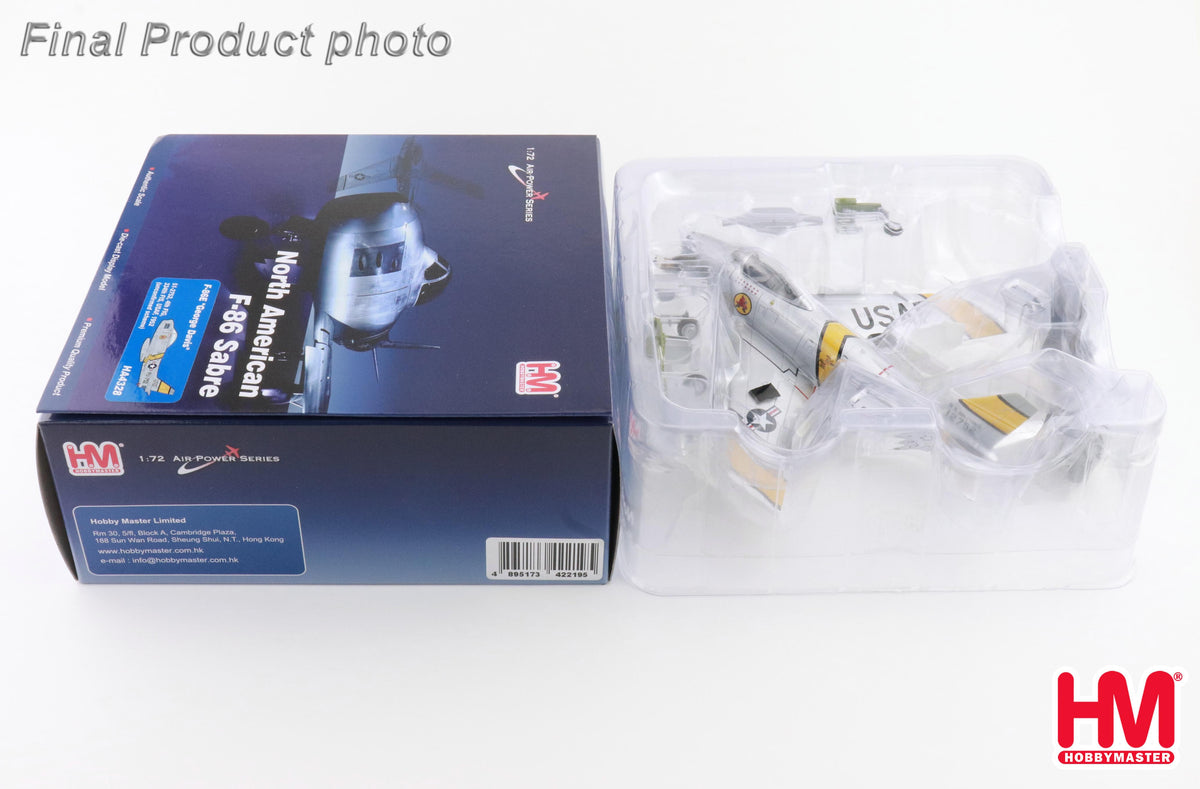 1/72 F-86E "George Davis" 51-2752 4th FIG 334th FIS USAF 1952 (Unconfirmed Scheme)