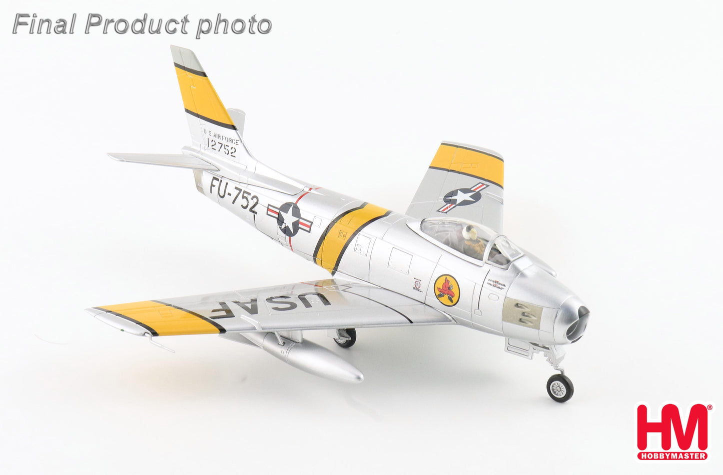 1/72 F-86E "George Davis" 51-2752 4th FIG 334th FIS USAF 1952 (Unconfirmed Scheme)