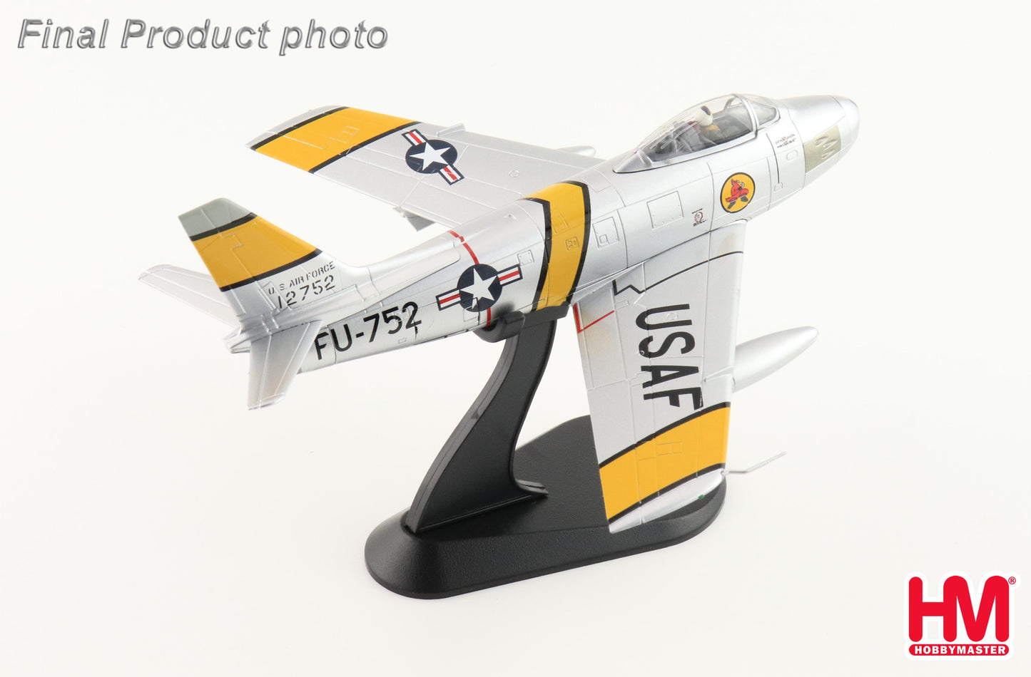 1/72 F-86E "George Davis" 51-2752 4th FIG 334th FIS USAF 1952 (Unconfirmed Scheme)